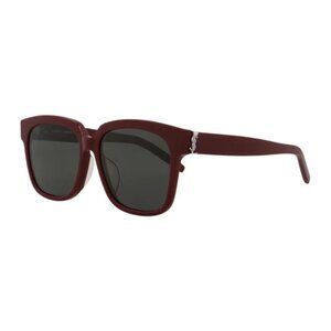 NWT SAINT LAURENT SUNGLASSES BURGUNDY WOMEN EYEWEAR